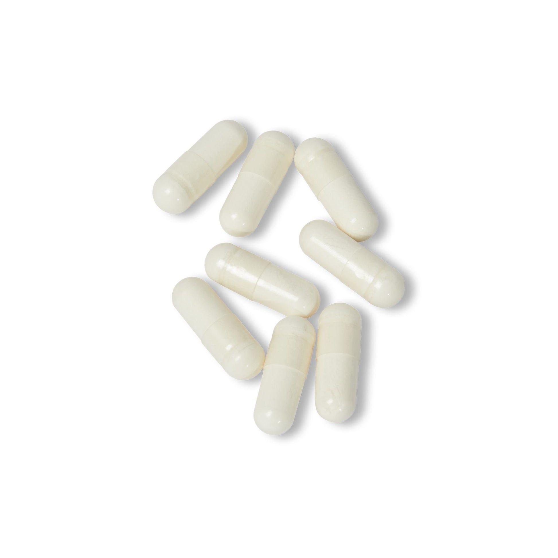 White capsules in Nutribliss Vitamin K2 + D3 Supplement with BioPerine ® (60 Capsules)