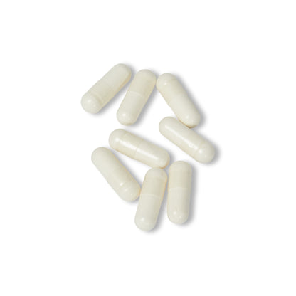 White capsules in Nutribliss Vitamin K2 + D3 Supplement with BioPerine ® (60 Capsules)