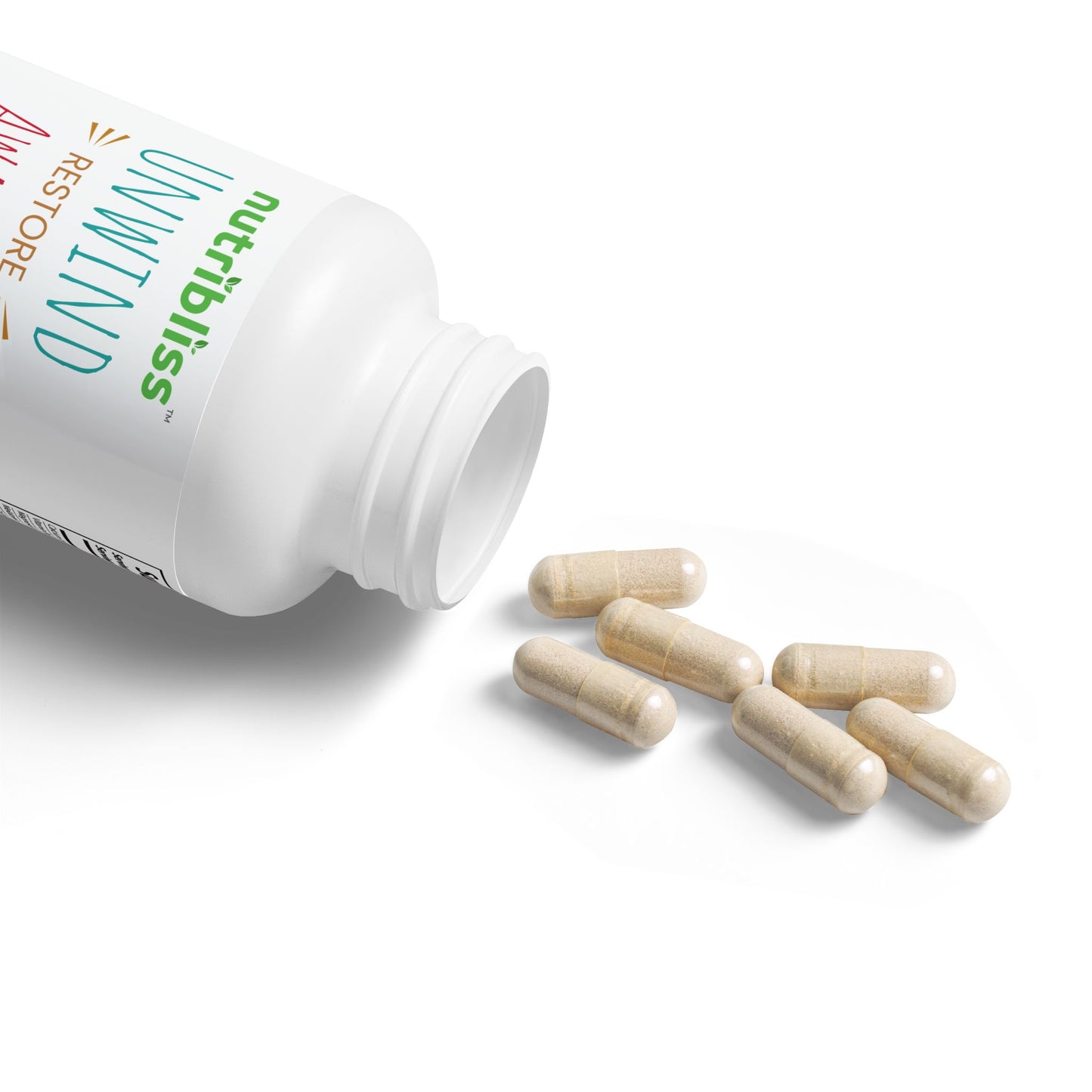 Nutribliss Advanced Sleep Formula Supplement (60 Capsules) supplement bottle.