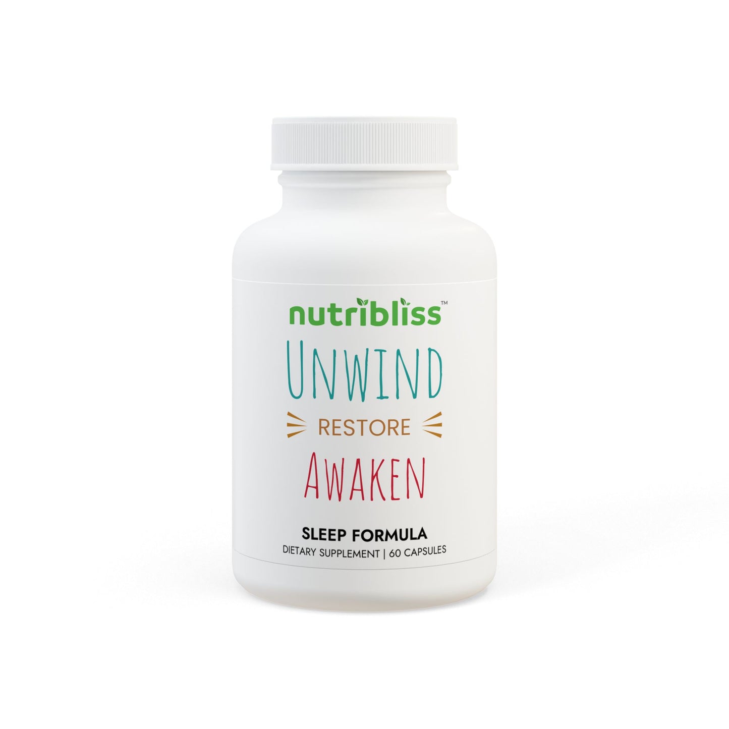 Nutribliss Advanced Sleep Formula Supplement (60 Capsules)