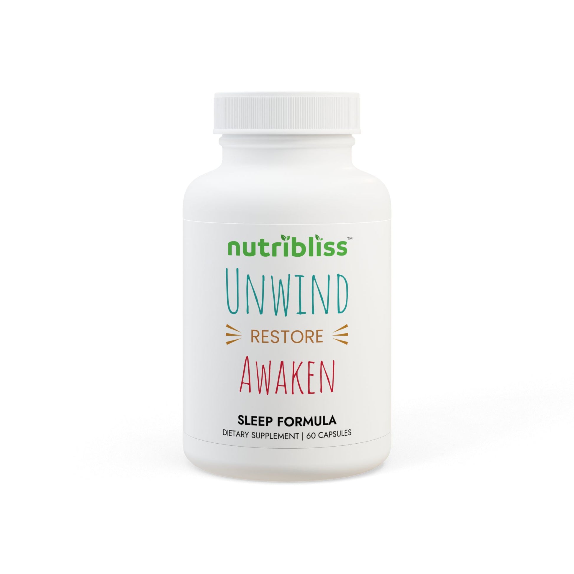 Nutribliss Advanced Sleep Formula Supplement (60 Capsules)