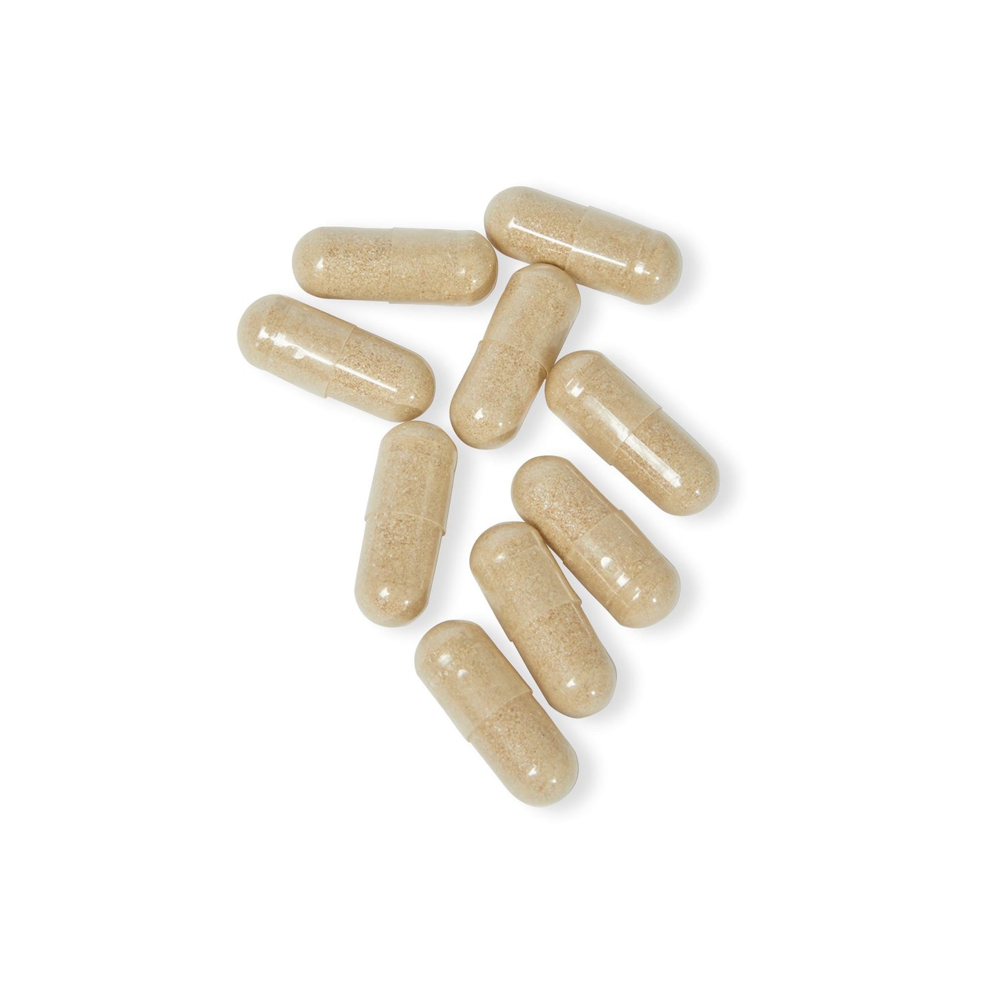 Beige capsules. Nutribliss Advanced Sleep Formula Supplement (60 Capsules)