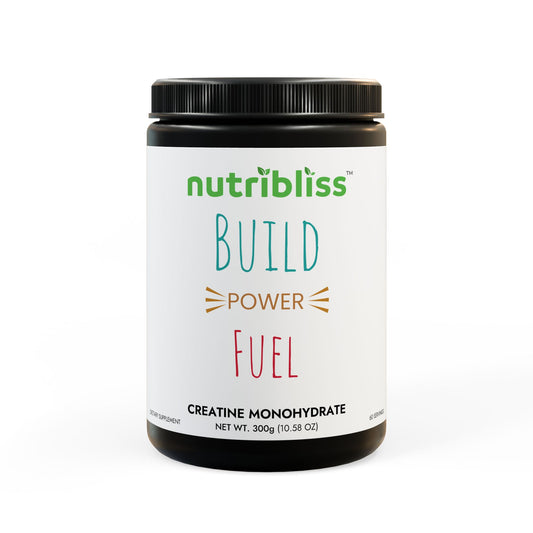 Nutribliss Creatine Monohydrate Supplement (300g, 10.58oz)