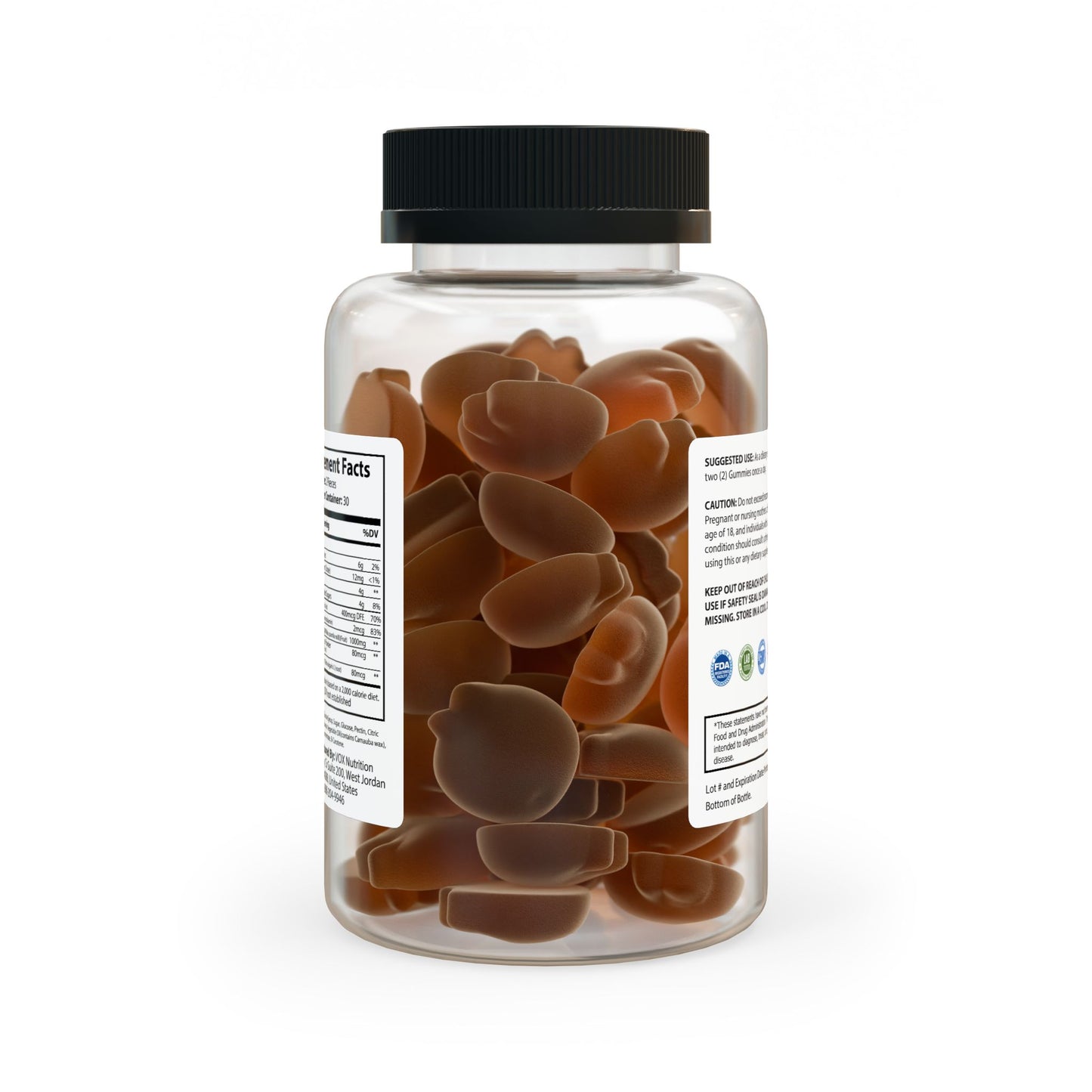 Nutribliss Apple Cider Vinegar Gummies (60 Gummies)
