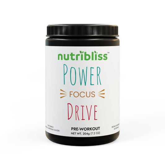 Nutribliss Pre-Workout | Fruit Punch Supplement for Energy & Pump