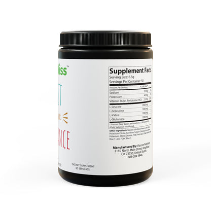 Nutribliss BCAA Supplement, Grape (325g, 11.46oz, 50 servings)