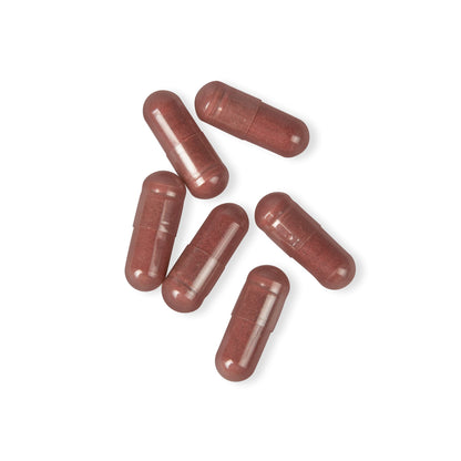 Red capsules. Nutribliss Organic Beetroot Supplement (60 Capsules)