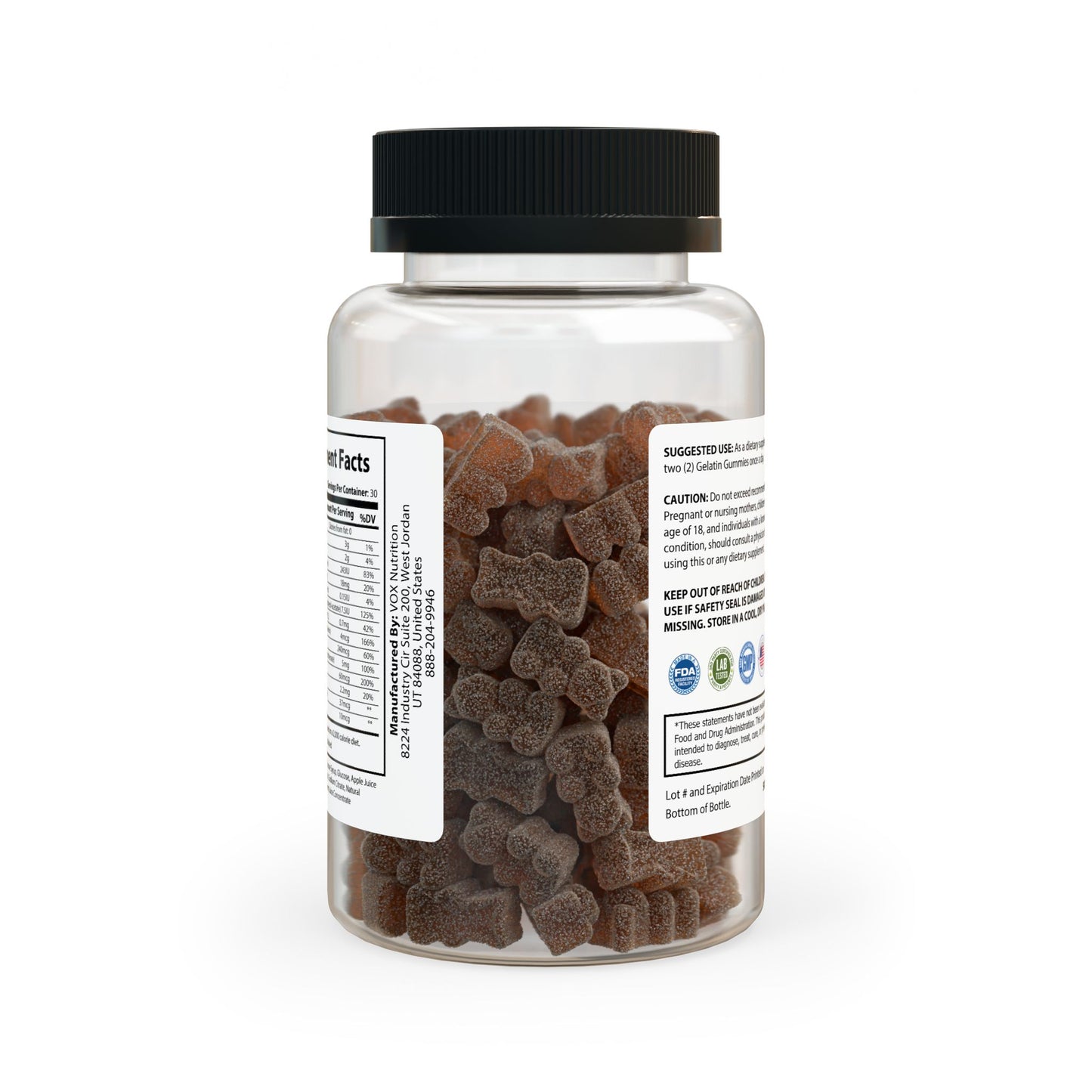 Nutribliss Multivitamin Gummies for Adults (60 Gummies)