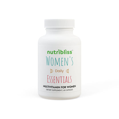 Nutribliss Multivitamin for Women Supplement bottle front