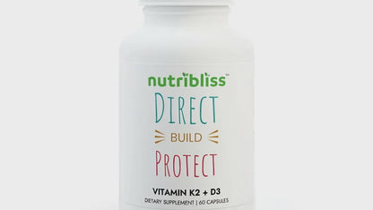 Nutribliss Vitamin k2 and d3 with bioperine video