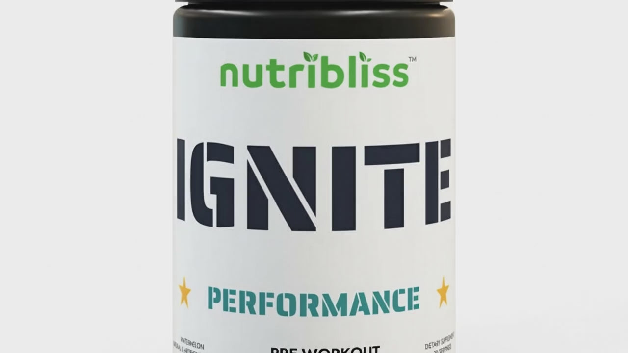 Nutribliss Pre-Workout Supplement Watermelon Video