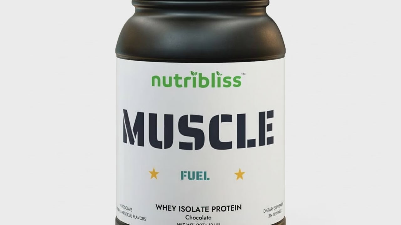 Nutribliss Whey Isolate Protein Supplement video