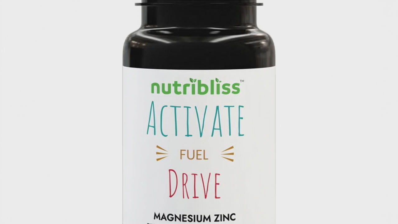 Nutribliss Magnesium & Zinc Supplement with Tribulus Terrestris, Longjack and Horny Goat Weed Supplement video