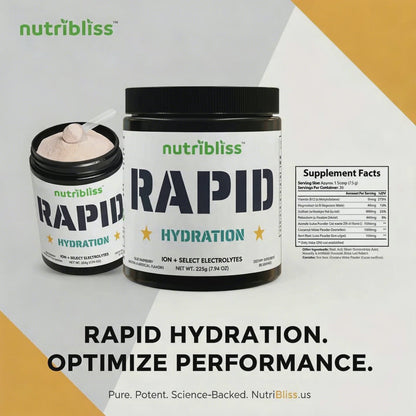 Nutribliss ION + Select Electrolyte Rapid Hydration Supplement video